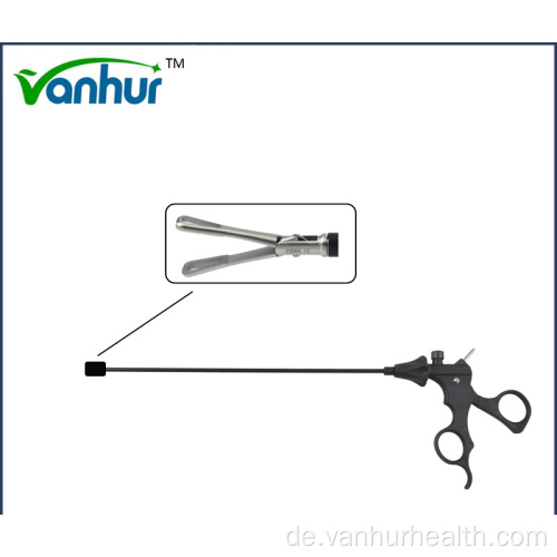 10 mm laparoskopische Instrumente Atraumatische Fasszange